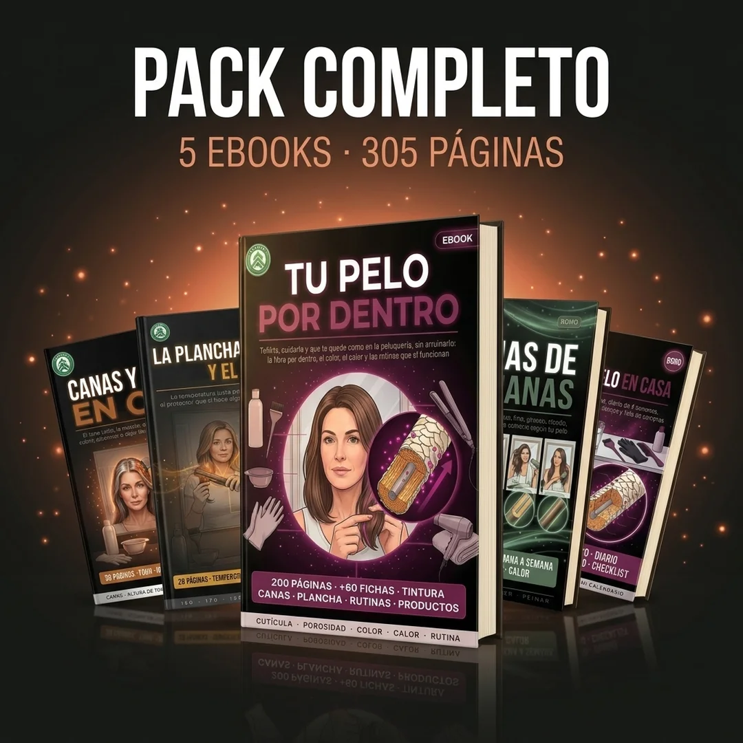 Pack Completo Tu Pelo por Dentro: libro principal + 4 bonos